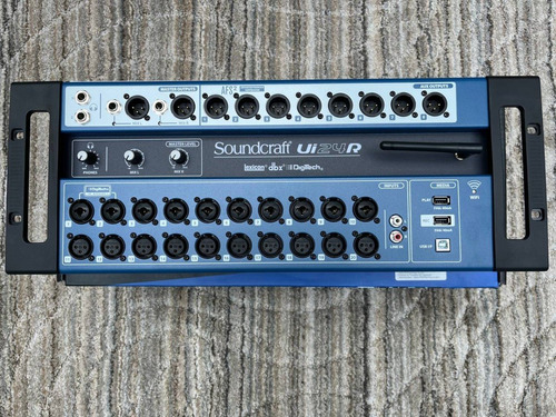 Mezcladora Digital Soundcraft Ui24r 