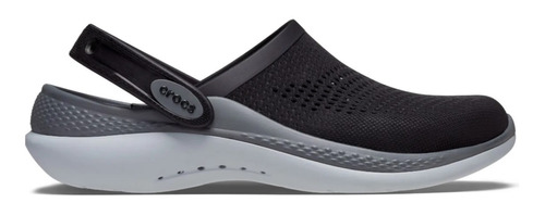 Zuecos Crocs Literide 360 Clog Black Grey  Originales 