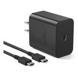 45w Cargador Para Samsung Súper Rápido Cargador Tipo C