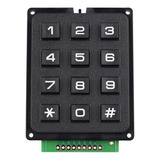 Teclado Matricial Rígido De 4x3 Caracteres Arduino Pic Avr