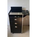 Mueble Ayudante Rodante Auxiliar,barberia , Peluqueria