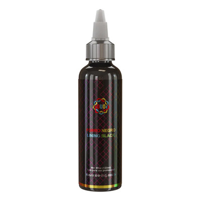 Tinta Para Tatuar Forro Negro Fácil Pigmentación Ouo 120ml Color Forronegro