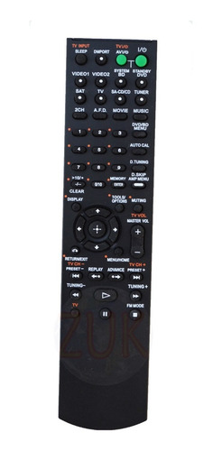 Control Remoto Para Sony Strk1600 5.1 Htddwg700 Strk670p Zuk