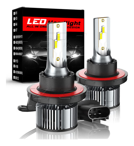 30000lm Kit De Focos Led 9008 H13 Luz Alta Y Baja Para Chevy