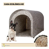 Casa Para Cachorro N3 Madeira Ecológica Cama Cães Gatos Pet