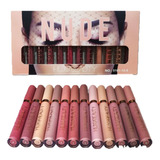 Set Labiales Letian  Indeleble 12 Piezas