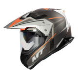 Casco Mt Helmets Synchrony Duo Sport Doble Visor Graficas Md