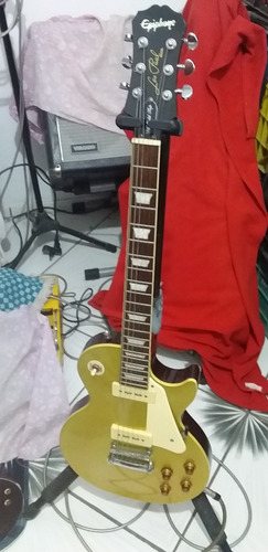 Guitarra EpiPhone Goldtop 