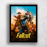 Quadro Decorativo Serie Fallout Tamanho A3