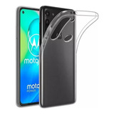 Funda Tpu Para Transparente Motorola Moto G8 Power Lite