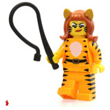 Todobloques Lego 71010 Minifigure Serie Monsters Mujer Tigre