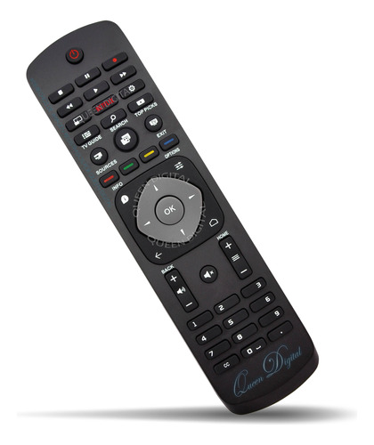 Control Remoto Para Philips Netflix Smart Tv 4k 5000 6000 F