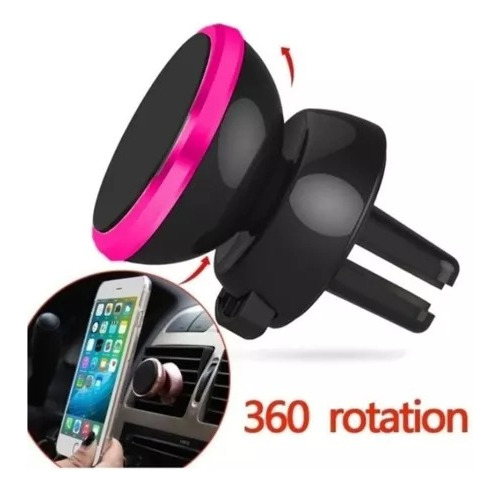 Soporte Celular Magnetico Universal Para Auto Rejilla Uber 