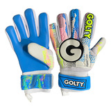 Guantes Fútbol Golty Competencia Hyperfast Niños-blanco/azul