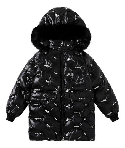 Campera Parka Niña Impermeable Termica Liviana Abrigada 