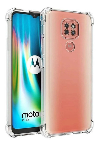 Funda Tpu Reforzada Esquineros P/ Motorola Moto E7 Plus