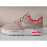 Tênis Nike Air Force 1 Low Fossil Stone Laser Crimson