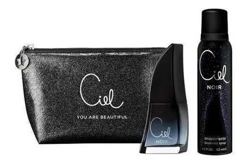 Perfume Mujer Ciel Noir Edp 50ml + Desodorante + Neceser