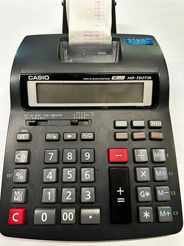 Calculadora Hr-150tm Usada Con Garantia 6 Meses