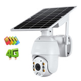 Shiwojia Camera 4g Sim Card 5mp Hd Solar Panel Outdoor