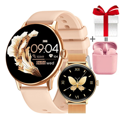 1 Pulsera Inteligente Impermeable For Mujer For Ios Android