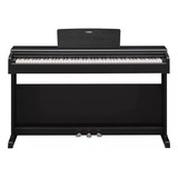 Piano Digital Yamaha Ydp145b Arius 88 Teclas Con Mueble Color Negro