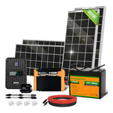Eco-worthy Kit Completo De Panel Solar De 1,6 Kwh 400 W 12 V