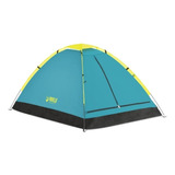 Carpa Camping Cooldome Bestway 2 Personas Viajes Montaña Color Verde