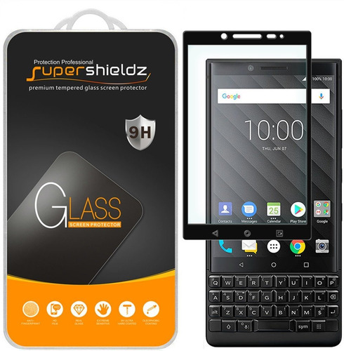 Vidrio Templado Blackberry Key2 Full Covera [2un] (7dm986yx)