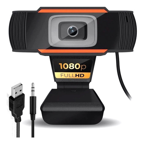 Camara Web Full Hd 1080 Mic Webcam Zoom Skype Cuota Envios