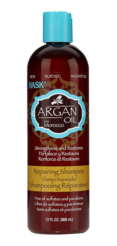 Shampoo Hask Argan Oil X 355ml