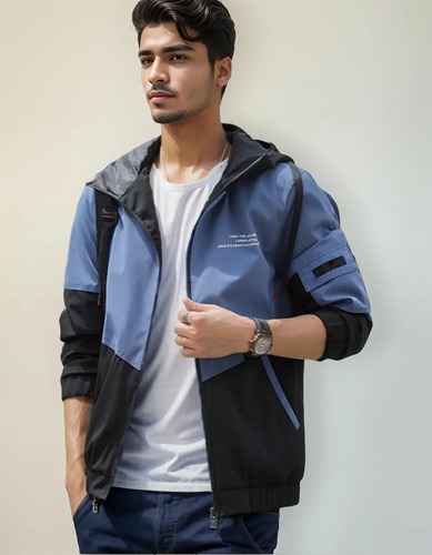 Chamarras Hombre  Casual Rompevientos Cómodo Chamarra Bomber | Meses sin interés