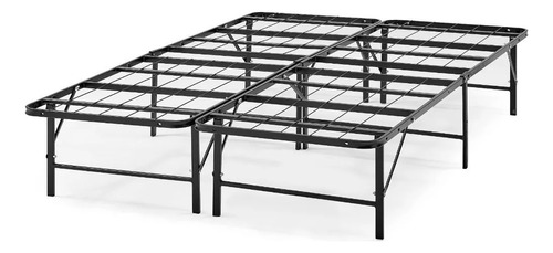 Base Cama Queen Size Plegable Portátil Metálica Para Colchon