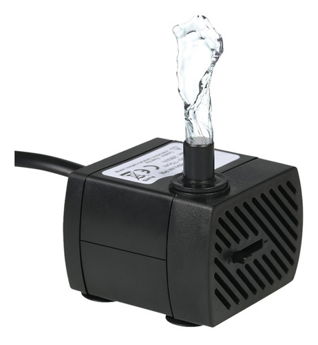 Bomba De Agua Sumergible 280l/h 4w Para Acuario De Mesa