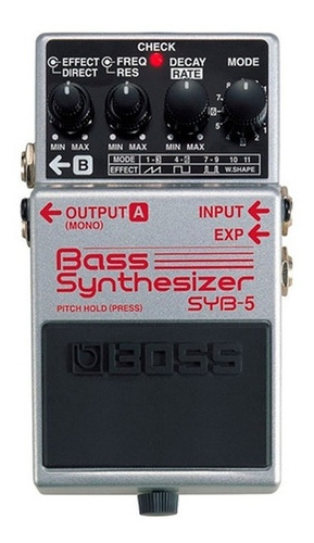 Pedal De Efecto Boss Syb5 Sintetizador De Bajo En Caja