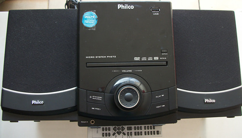 Micro System Philco Ph672n-com Defeito-leia O Anúncio.