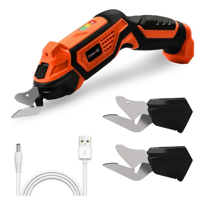 Tijera Eléctrica Inalámbrica Para Cortar Lamina Tela Goxawee | MercadoLibre