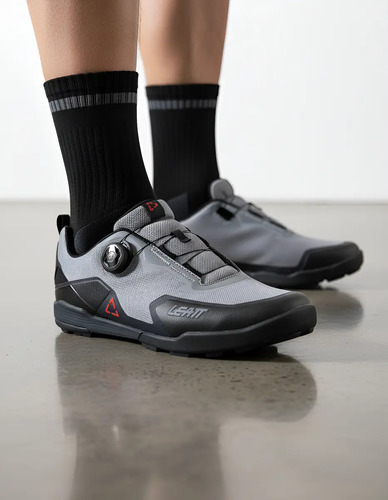 Tenis Ciclismo Leatt 6.0 Clip Gris