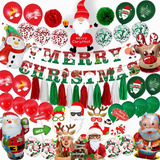 Globos Navidad Decoración Kits De Decoraciones De Fiesta