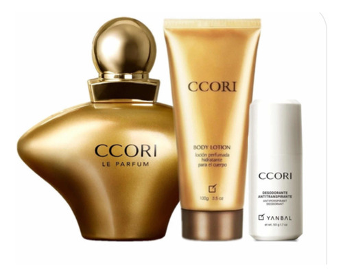 Set Perfume Cori, Crema Y Desodorante Yanbal Original