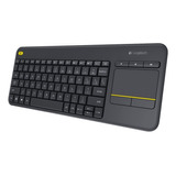  Logitech Teclado Inalámbrico Touch Pad Mouse K400 Plus 