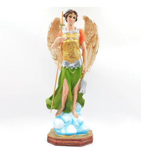 Imagen Religiosa De Resina Decorativa Angel Protector | Meses sin interés