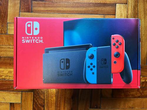 Consola Nintendo Switch 32gb Standard Edition Neon Rojo/azul