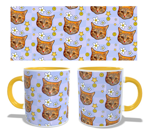 Vaso Mug Con Ilustración Cara Mascota 11oz Regalo Especial 