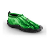 Zapato Acuatico Playa - Montaña Modelo Rx Verde Pvr