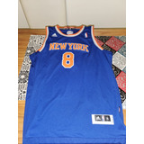 Camiseta De Basquet New York Knicks, Modelo De Juego Bordado