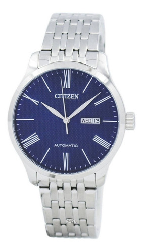 Reloj Citizen Automatico Nh8350-59l  Agen Ofi M