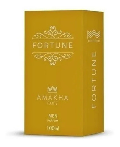 Perfume Masculino Fortune Amakha Paris 100ml 