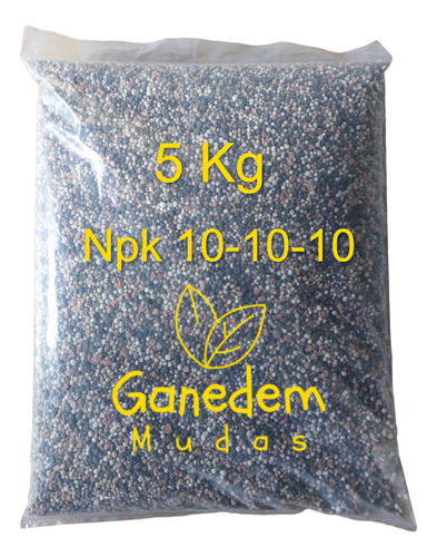 Fertilizante Adubo Npk 10x10x10 Para Plantas E Flores 5 Kg