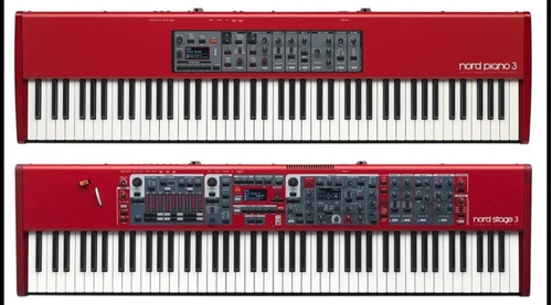 Nord Stage + Nord  Electro / Piano +  Organ + Yamaha Montage